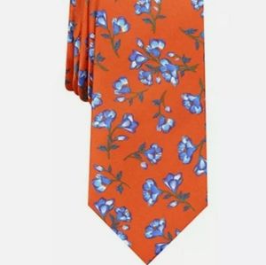 Men's Wakely Skinny Floral silk Tie